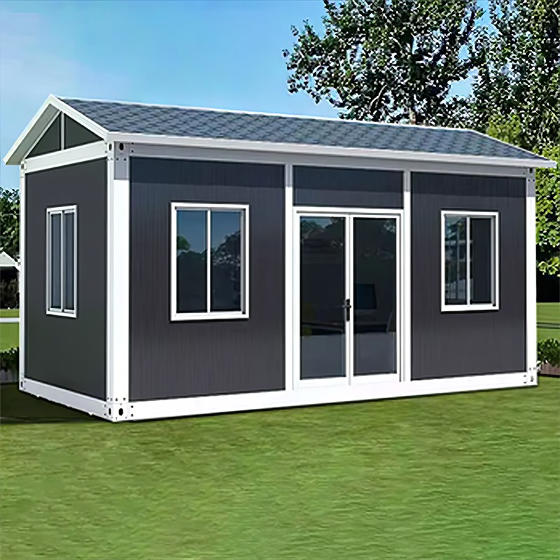 Gable roof container house