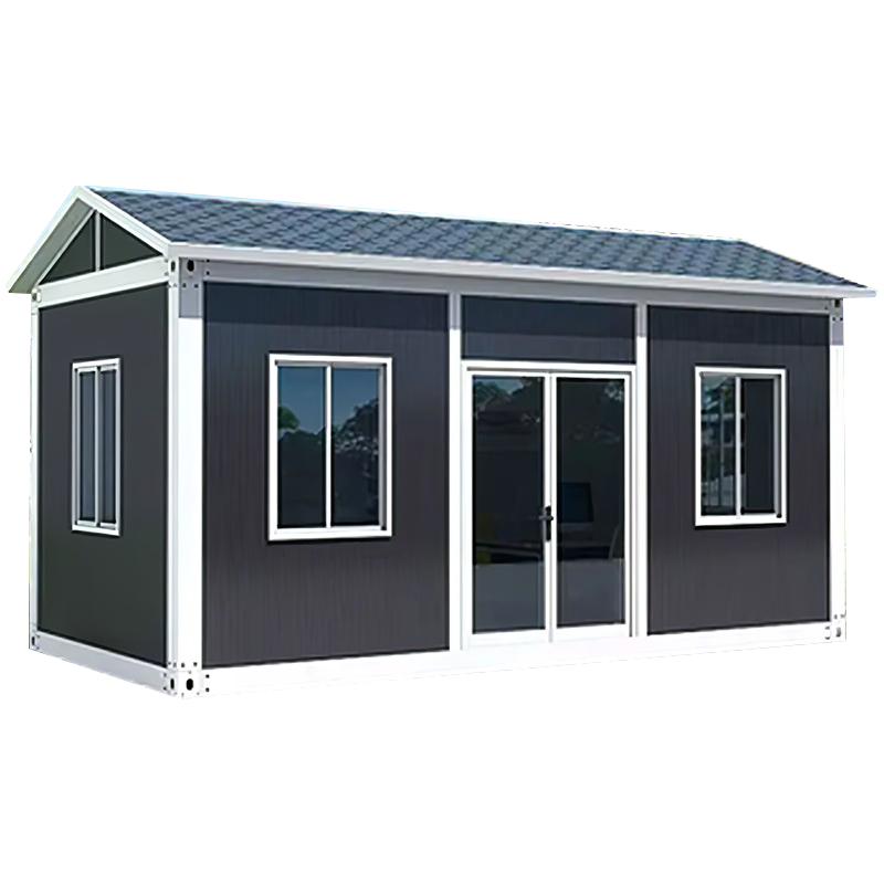 Gable roof container house